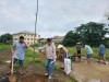 CÁN BỘ, GIÁO VIÊN, NHÂN VIÊN VÀ HỌC SINH TRƯỜNG PT DTNT THPT HUYỆN ĐIỆN BIÊN LAO ĐỘNG DỌN VỆ SINH CHUẨN BỊ NĂM HỌC MỚI 2025 - 2026
